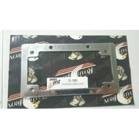 Road Iron NOS Vulcan Classic Chrome Tag Plate 51-1001 (misc. 7738)