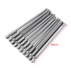 Long Magnetic BST Screwdriver Bits, Akozon 10 Pieces (Slotted +