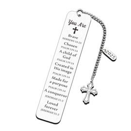 Easter Basket Essentials Easter Basket Stuffers for Teens Boys Girls Easter Gifts for Men Christian Gifts for Women First Communion Gifts for Girls Boys Baptism Gifts for Girl Boys Christian Bookmarks