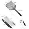 Goodview Household Perforated Pizza Peel, Professional 12 x 14 Inch