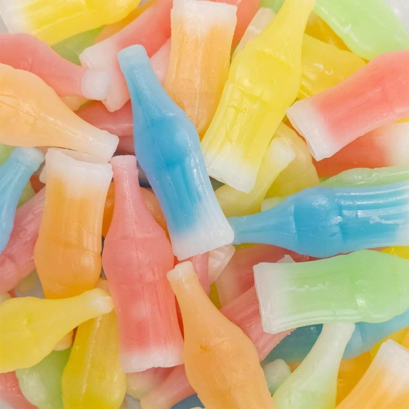 Bayside Candy Syrup Filled Wax Bottles- Nik Nip Candy Bottles