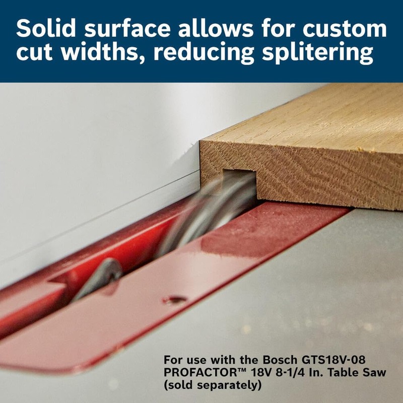 BOSCH TS0801 Table Saw Dado Insert