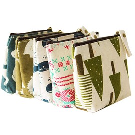 MEMETARO Pouch Set, Petite Gift, Small Pouch, Cute, Petite Gift, Small Pouch, Women's, Men's, Retirement, Transfer, Christmas, Gift, Thank You, Given Care, Set of 10