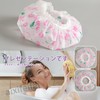 ADOFUN Shower Cap, Repeatable, Waterproof Shower Cap, Thick, Large, Hair