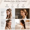 Hair Clips Claw Clips for Women, Medium Matte 2-Pack