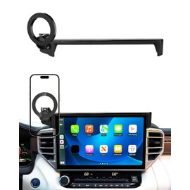 PZK Car Phone Mount for Toyota Tundra 2022-2025 2026 /Sequoia 2023-2025 2026 Accessories 14-Inch Screen Compatible with Magsafe Car Phone Holder 360° Rotation Hands Free Not Affect Air Vent