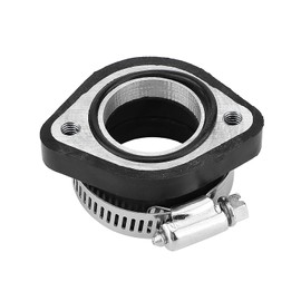 Carburetor Adapter for Motorcycles - Rubber Joint Boot for PWK, VM24 and OKO Carburetor (28mm/30mm), Flexible Intake Manifold Adapter with Gasket
