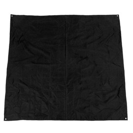 Portable Outdoor Picnic Mat Waterproof and Moisture-Proof Camping Blanket (Black)