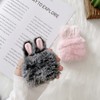 Cute Plush Rabbit Ears Airpods 3 Case 2021, Fluffy Soft