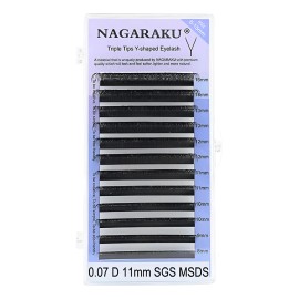 Blister Nagaraku Yy Triple Punta .07 - Extensiones Pestañas