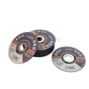 BERGEN 10 Pack Flat Centred Stainless Steel Cutting Discs For 4.5 Inch Angle Grinder 115 x 1 x 22mm BER8010