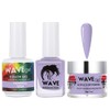 WAVEGEL Soak-Off Gel, Nail Lacquer & Acrylic/Dip Powder Matching Set
