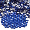 NCB 288pcs Flatback Round Glass Nail Art Rhinestones Crystal for