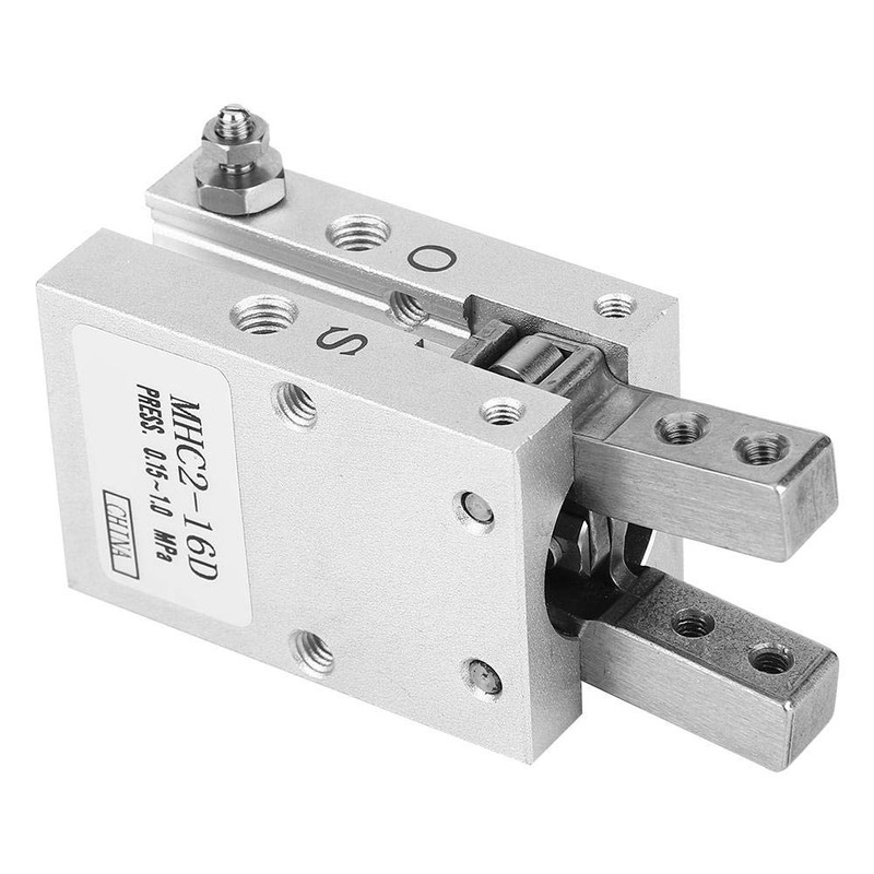 Air Cylinder, MHC2-10D/16D Pneumatic Finger Cylinder Gripper Pneumatic Cylinder (MHC2-16D)
