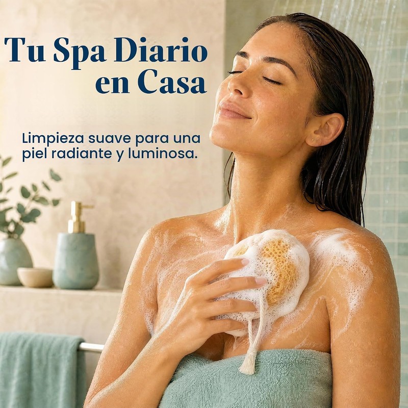 Esponja Exfoliante Corporal Diochefac01g679m 2 Unidades - Cuidado Diario