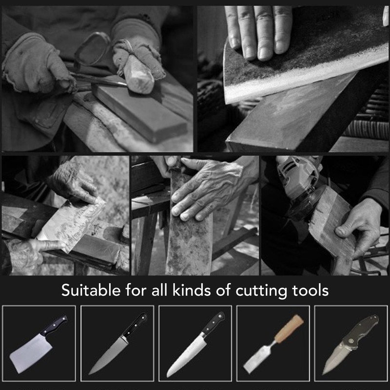 6PCS Knife Sharpening Stone 180 400 800 1200 2000 3000