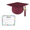 Class Act Graduation Kindergarten Preschool Unisex Shiny Graduation Cap and