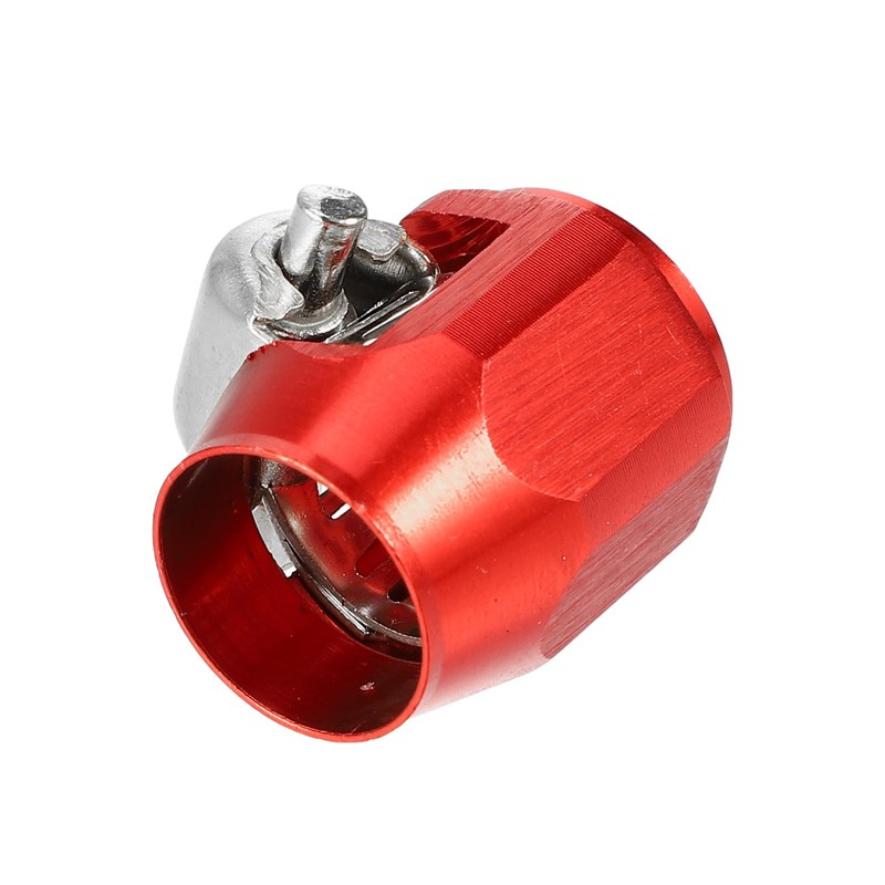 X AUTOHAUX 5 Pcs AN4 Hex Car Hose Finisher Flexible