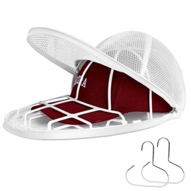 Wxlzlife (Baseball Cap Compatible with Baseball Caps) Shape Prevention, Machine Washable, Washable, Hanging Storage, Includes 2 Hooks for Kids and Adults