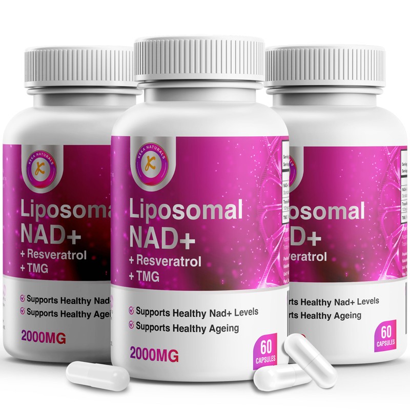 NAD Puro TransResveratrol TMG 2000mg Fórmula Avanzada 3 en 1