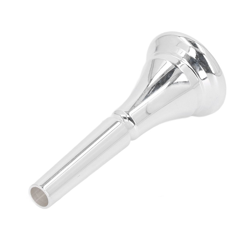 French Horn Mouthpiece Metal Silver Plated Standard French Horn Mouth