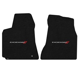 Lloyd Mats Custom-Fit Carpeted Floor Mats Premium Luxury Car Floor Liners for Dodge Charger RWD 2006-2010 (Charcoal, Front Mats)