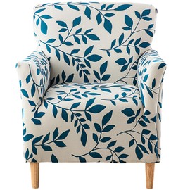 Ausing Leaves Sofa Covers Armchair High Stretch Non-Slip Slipcovers