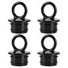 (4 Pcs) PVC Boat Drain Plug for 1-1/2" Livewell Drain