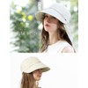 Loo&c Women's Hat, Large Size, Wide Brim, Alicia Casket, Cool