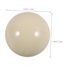 Totority Billiard Training Ball Durable Resin Billiard Cue Ball for