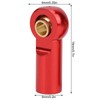 10Pcs RC Car Pull Connecting Rod Metal Ball Joint Accessory