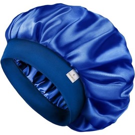 YANIBEST Bonnet for Men Hair Bonnet for Sleeping Double Layer Satin Bonnets for Black Women Curly Hair Sleep Cap