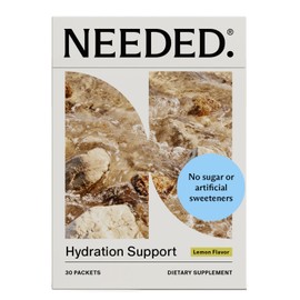 Needed. Hidratación necesaria con electrolitos para el embarazo y la lactancia, además de oligoelementos. 30 sobres ligeramente endulzados con fruta  
