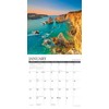 Willow Creek Press Ocean View Monthly 2025 Wall Calendar (12"
