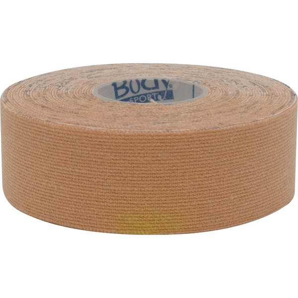 Body Sport Physio Tape, Kinesiology Tape to Support Muscles and Joints - 1 in x 5.5 yds - Natural