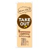 Takeout Nobori Flag (Regular 23.6 x 70.9 inches (60 x