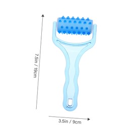 Beavorty Acupressure Roller for Body and Face Ergonomic Design Easy to Use and Elastic Skin for Muscle Relief and Relaxation Random