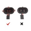 TOMALL H11 to H7 Light Blub Retrofit Wiring Harness Connector