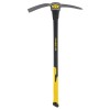 5 Lb Pick Mattock 36 in Fiberglass Handle Non-slip Grip