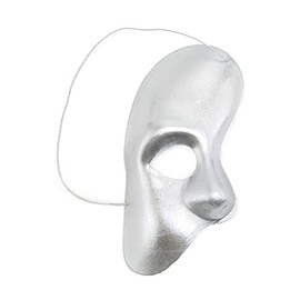 Phantom Mask, Silver, Silver, Phantom of the Opera, Half Mask, Mask, Cosplay, Stage, Play, Prop, Play, Disguise, Costume, Halloween, Halloween, Easter