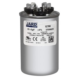 35 + 5 x 370 VAC Round Dual Run Capacitor by # 12766