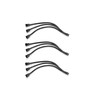PWM Fan Splitter Cable 10 inches, 3 Pack, Black, 3