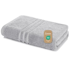 Lavea Sauna Towel, 80 x 200 cm, Terry Series Elena, Silver