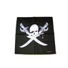 Zac's Alter Ego Large Pirate Skull & Swords Bandana/neckerchief/Durag/Wrist Wrap/Face