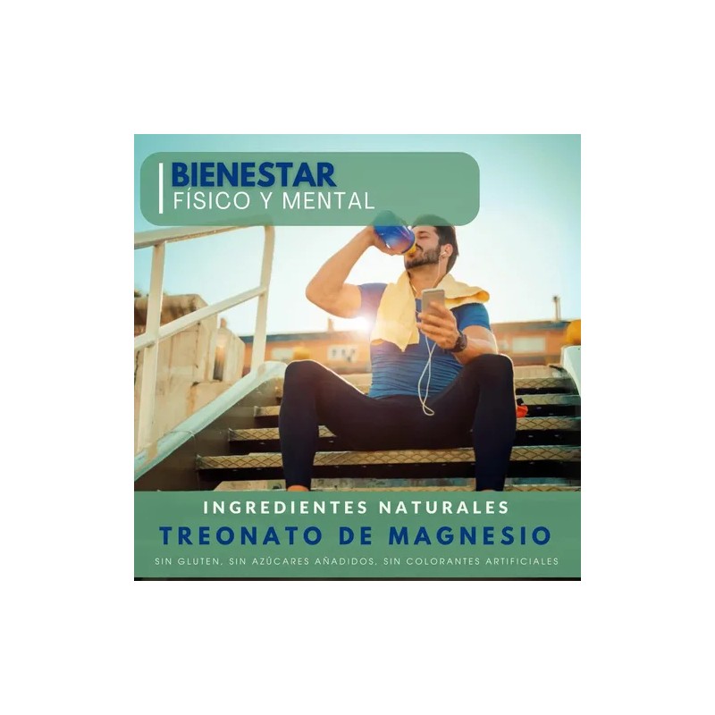 Treonato Magnesio 500 120 Cápsulas