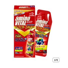 Amino Vital Power Gel Amino Shot 2500mg Other Health Supplements, 180g, 8 Pieces / 아미노바이탈 파워젤 아미노샷 2500mg 기타헬스보조제, 180g, 8개