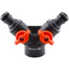 Fittingstore - Gardena Y-Splitter 3-Way or with G 3/4 Inch
