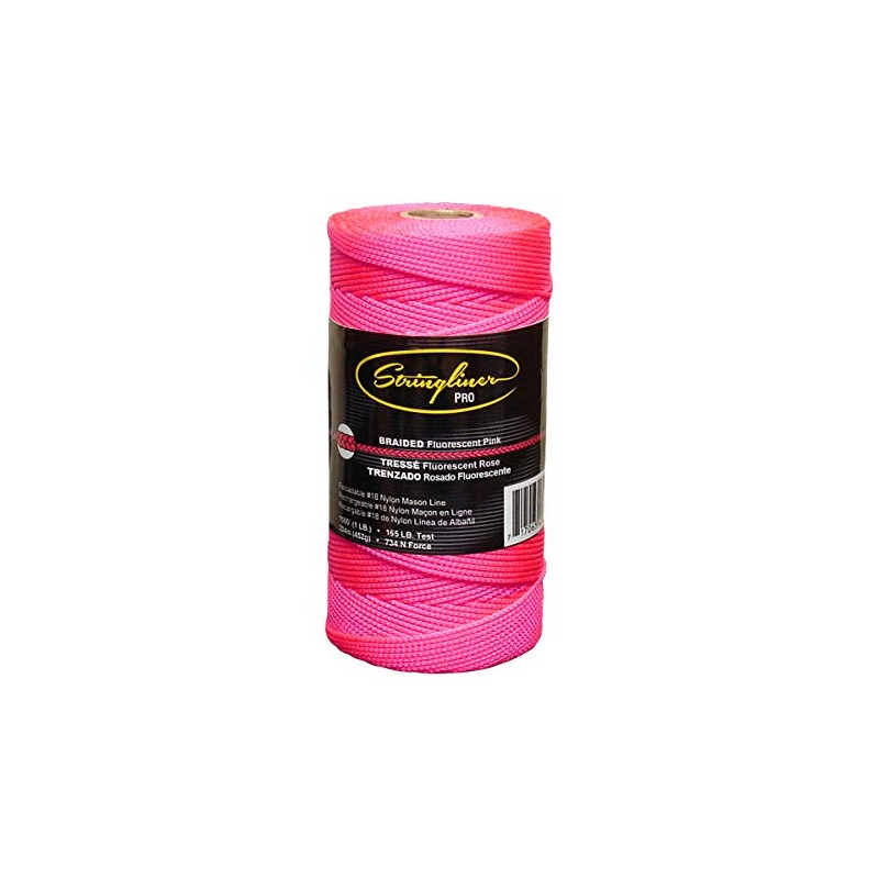 Stringliner Braided Mason Line Replacement Roll Contractor Pack 1,000' -