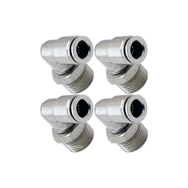 Vixen Air 1/2" NPT Male to Push to Connect (PTC)