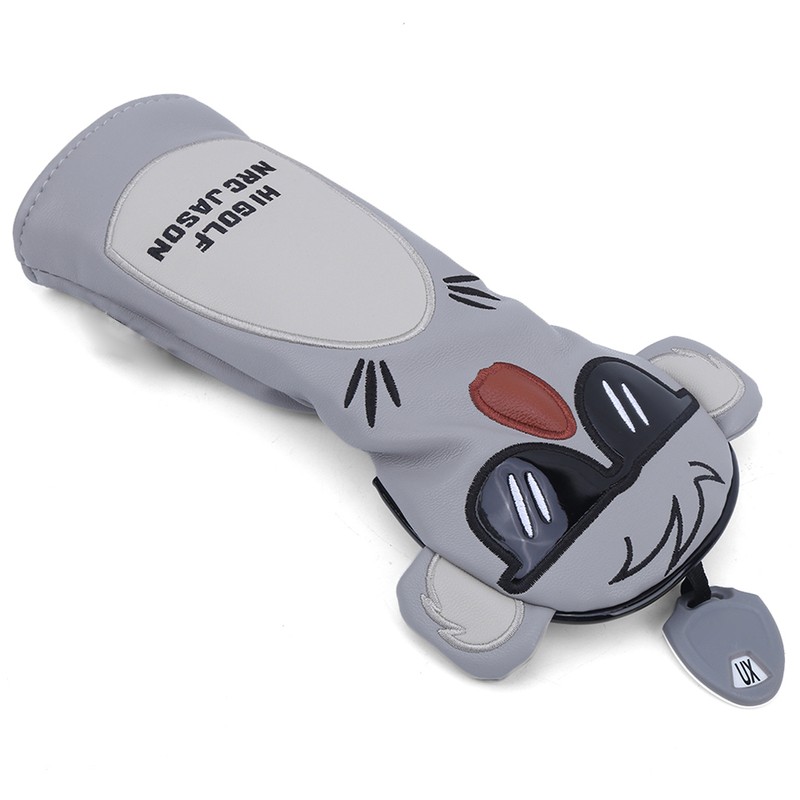 Golf Koala UT Wooden Club Headcover Cartoon Animal Rod Protection
